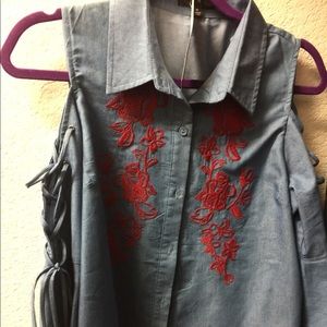 Denim shirt